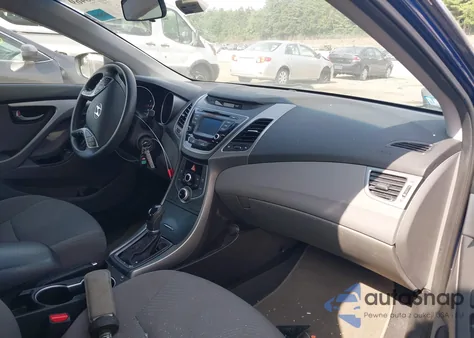 2015 Hyundai Elantra Se from USA, damaged, VIN 5NPDH4AE9FH608963